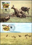 1987  Weltweiter Naturschutz WWF - Afrikanischer Wildhund (058)