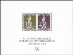 1984  UPU Weltpostkongreß in Hamburg