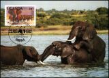 1983  Weltweiter Naturschutz WWF - Afrikanischer Elefant...
