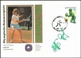 1988  Sonderbeleg zu den Olympischen Spielen 1988 - Tennis