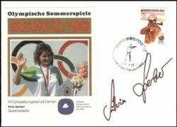 1988  Sonderbeleg zu den Olympischen Spielen 1988 - Schießen