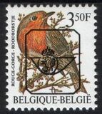1986  Freimarke: Vögel mit Vorausentwertung