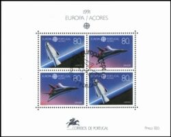 1991  Europa: Europäische Weltraumfahrt - Block