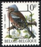 1990  Freimarke: Vögel mit Vorausentwertung