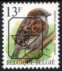 1994  Freimarke: Vögel mit Vorausentwertung