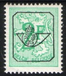 1968  Freimarken: Heraldischer Löwe mit Vorausentwertung
