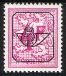 1974  Freimarken: Heraldischer Löwe mit Vorausentwertung