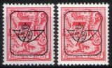 1982  Freimarken: Löwenzeichnung mit Vorausentwertung