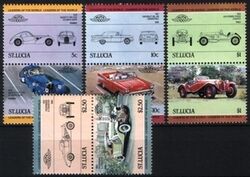 St. Lucia 1984  Autos I