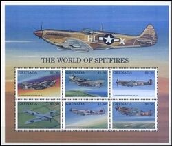 Grenada 1998  Supermarine-Spitfire-Kampfflugzeuge
