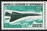 Neukaledonien 1969  Überschallflugzeug Concorde 