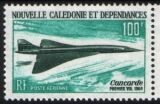 Neukaledonien 1969  Überschallflugzeug...