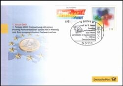2002  Der Weg zum Euro auf Briefmarken