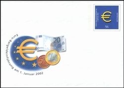 2002  Einführung des Euro als Bahrzahlungsmittel