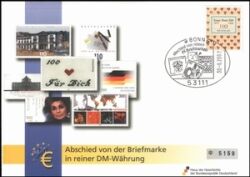 2002  Der Weg zum Euro auf Briefmarken