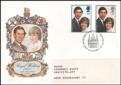 1981 Hochzeit von Prinz Charles und Lady Diana