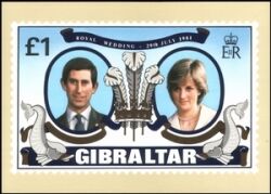 1981  Bildpostkarte - Prinz Charles und Lady Diana