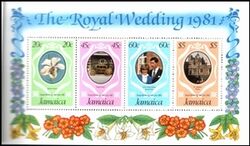 Jamaika 1981  Hochzeit von Prinz Charles und Lady Diana