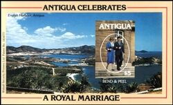 Antigua 1981  Hochzeit von Prinz Charles und Lady Diana