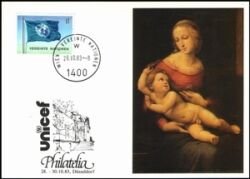 1983  UNICEF-AK 20 - PHILATELIA in Düsseldorf