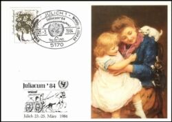 1984  UNICEF-AK 21 - Juliacum `84 in Jlich