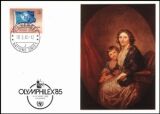 1985  UNICEF-AK 31 - OLYMPHILEX `85 in Lousanne