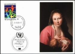 1985  UNICEF-AK 37 - Briefmarkenbörse in Sindelfingen