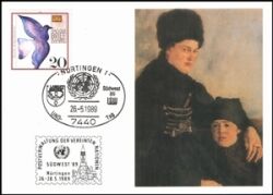 1989  UNICEF-AK 12/89 - SÜDWEST `89 in Nürtingen