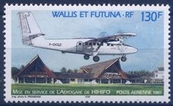 Wallis und Futuna 1997  Inbetriebn. des Flughafens a. Hihifo