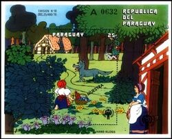 Paraguay 1979  Internationales Jahr des Kindes - Mrchen