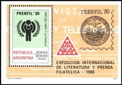 Argentinien 1979  Internationales Jahr des Kindes
