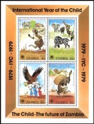 Sambia 1979  Internationales Jahr des Kindes
