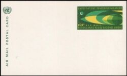 1968  Luftpostkarte - Eroberung des Universums