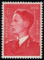 1958  Freimarke: König Baudouin 1125
