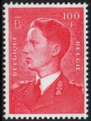 1958  Freimarke: König Baudouin 1125