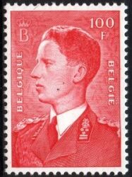 1958  Freimarke: König Baudouin 1125
