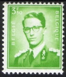 1958  Freimarke: Knig Baudouin 1128