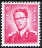 1958  Freimarke: König Baudouin 1129