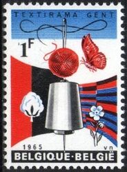 1965  Ausstellung Textirama in Gent 