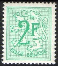 1968  Freimarke: Heraldischer Löwe