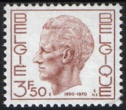 1970  Freimarke: König Baudouin