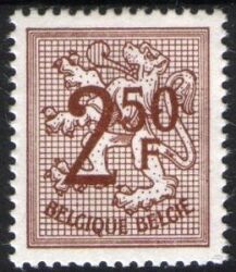 1970  Freimarke: Heraldischer Löwe