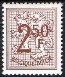 1970  Freimarke: Heraldischer Löwe