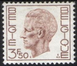 1971  Freimarke: Knig Baudouin 1649