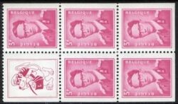 1969  Freimarken: König Baudouin - Heftchenblatt