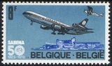 1973  50 Jahre belg. Fluggesellschaft SABENA