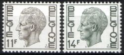 1976  Freimarken: Knig Baudouin 1874