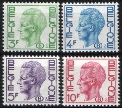 1974  Dienstmarken: Knig Baudouin