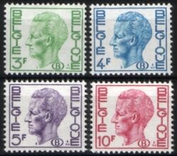 1974  Dienstmarken: König Baudouin