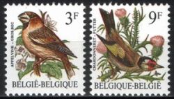 1985  Freimarken: Vögel - Kernbeißer + Stieglitz